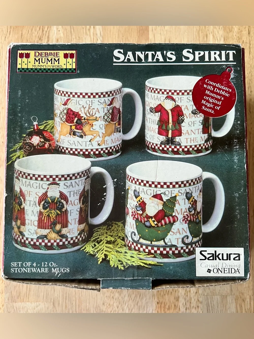Sakura “Santa’s Spirit” Mugs